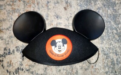 Walt Disney World Mickey Mouse Ears Hat Park Souvenir Adult Emma On Back-image