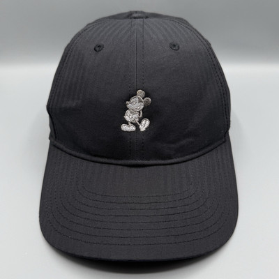 Disney Parks Hat Cap Black Nike Mickey Mouse Legacy 91 Dri Fit Golf Adjustable-image