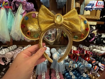 US Disney Parks Marvel Loungefly Thanos Infinity Stone Loungefly Ears Headband-image