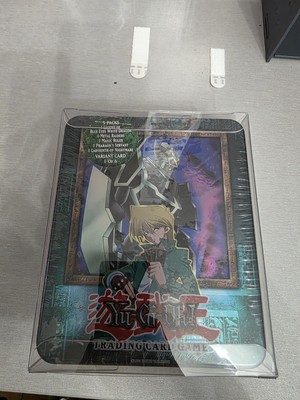YuGiOh! 2003 Joey Gearfried The Iron Knight Collectible Tin Factory Sealed-image