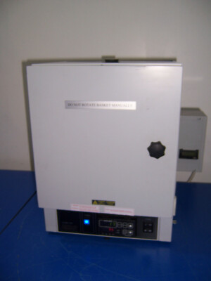 13287 watlow polymer oven w/ rotating basket inside 120volt lab oven bench top-image