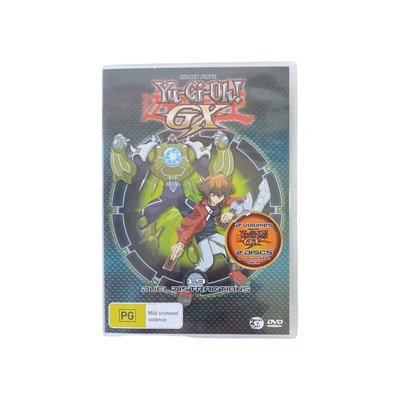 Yu-Gi-Oh GX DVD 2 Disc 1.9 Duel Distractions 1.10 The Dark Scorpions PAL Anime-image