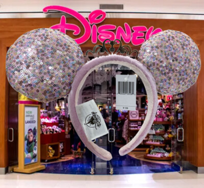 Princess Crown Pink Headband Disney-Parks Ears Edition Minnie Mouse-image