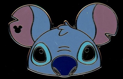 WDW Stitch Ear Hats Hidden Mickey 2024 Disney Pin 163890-image