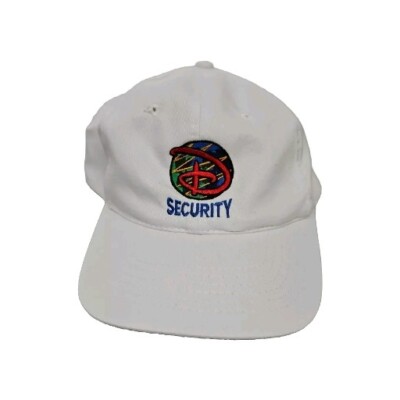WDW Security Hat Cast Member Walt Disney World Cap Uniform Rare Strapback-image