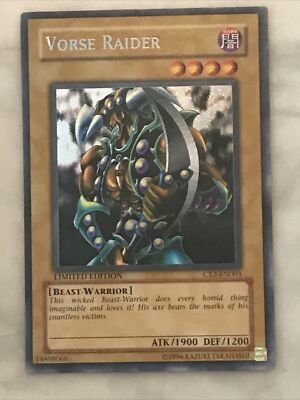 Yu-Gi-Oh! “Vorse Raider” Secret Rare Limited Ed CT2-EN003 Irregular Stamp-image