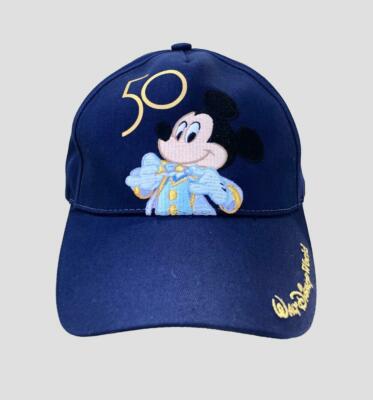 Disney WDW 50th Anniversary Mickey Mouse Walt Disney World Baseball Cap Hat-image