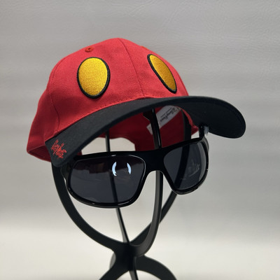 Mickey Mouse Disney Park Hat W/ Attached Glasses Adjustable Back-image