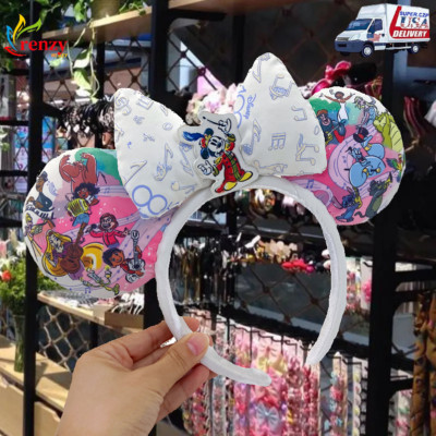 Disney Parks Mickey & Friends Ears 100 Years Special Moments Exclusive Headband-image