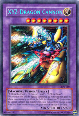 Yugioh! MP XYZ-Dragon Cannon - BPT-010 - Secret Rare - Limited Edition Moderatel-image