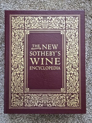 Leather and Gilt New Sotheby’s Wine Encyclopedia Easton Press Tom Stevenson 2001-image