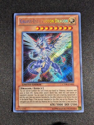 Yugioh - Galaxy-Eyes Photon Dragon CT08-EN003 Limited Edition Secret Rare NM-image