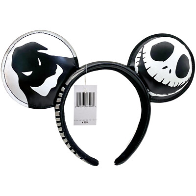 Nightmare Before Christmas Jack Skellington Oogie Boogie Disney Ears Headband-image