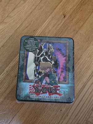 YuGiOh! 2003 Joey Gearfried The Iron Knight Collectible Tin Factory Sealed-image