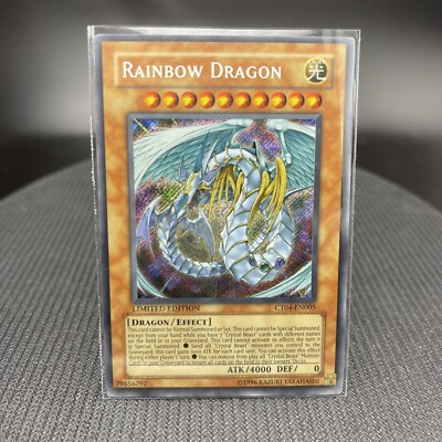 Yu-Gi-Oh! Rainbow Dragon - CT04-EN005 - Limited - Secret Rare - Near Mint-image