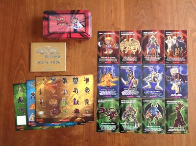 Yu Gi Oh Ultimate Collector's Club Metal Tin Card Decal Book Stickers Scholastic-image