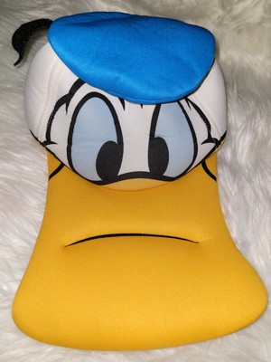 Disney Parks Long Bill Donald Duck Hat Original Authentic Pre-owned Good-image