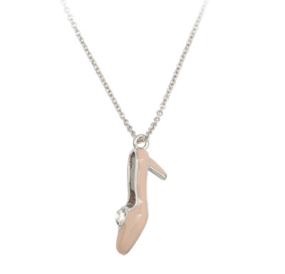 Disney Arribas Shoe Necklace Princess Slipper✿Made with Crystals from Swarovski-image