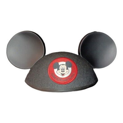 Walt Disney World Mickey Mouse Ears Hat “Who’s The Leader” Lining Adult -image