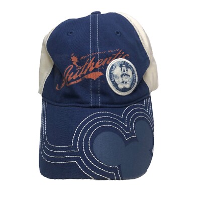 Authentic WALT DISNEY WORLD MICKEY MOUSE Adjustable Baseball Hat Cap Cotton-image