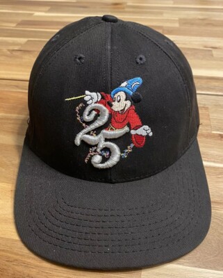 Vintage Walt Disney World Mickey Mouse 25 Years Fantasia Baseball Cap-image