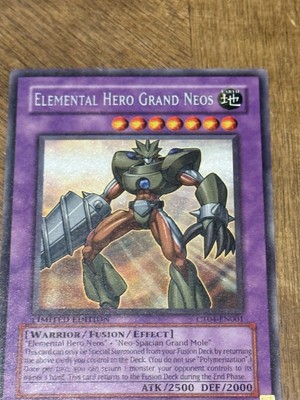Elemental HERO Grand Neos CT04-EN001 2007 Collectors Tin Limited Edition-image