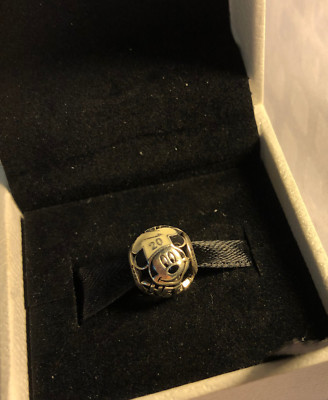 Authentic Pandora Charm Disney Chef Mickey EPCOT WDW 20 years LE-image