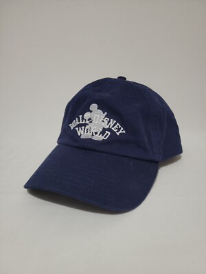Mickey Mouse Walt Disney World Hat Logo Golf Vacation Baseball Dad Ball Cap-image