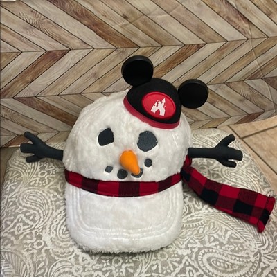 Walt Disney World Parks baseball cap light up Snowmen Mickey  Mouse ears-image