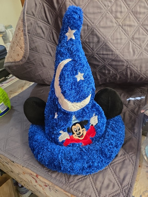 Disney Parks Mickey Ears Sorcerer’s Apprentice Fantasia Wizard Hat Size Youth-image