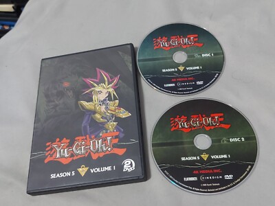 Yu-Gi-Oh: Season 5, Vol. 1 (DVD, 2014, 2-Disc Set) 18 episodes-image