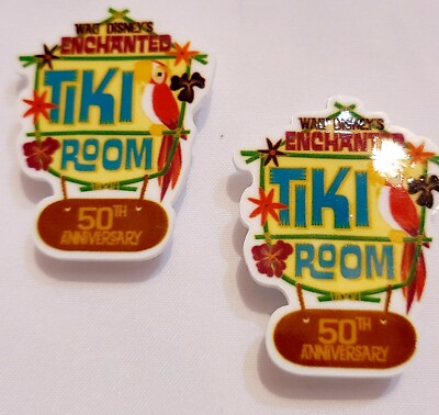 Tiki Room Charms  (HARD) For Croc Style Shoes OR similar items 2pc -image