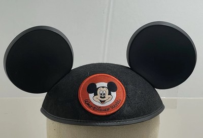 Walt Disney World USA Theme Park Mickey Mouse Ears Hat Souvenir Disney Adult Sz.-image