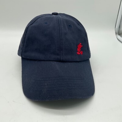 Disney Parks Mickey Mouse Icon Logo Hat Cap Strapback Adult One Size Embroidered-image