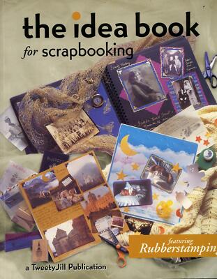 Dealer Dave Books 'IDEA BOOK FOR SCRAPBOOKING' FEATURING RUBBERSTAMPING, 158 PGS-image