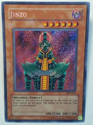 Jinzo Secret Rare BPT-011 Unlimited Moderately Played Yugioh-image