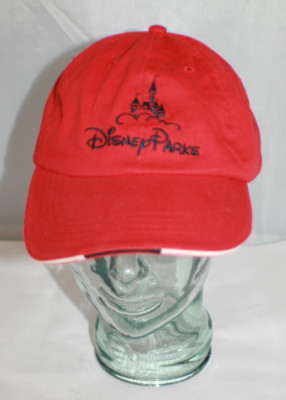 Disney Parks Walt Disney World Red Men's Hat Cap 