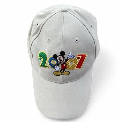 Walt Disney World 2007 Mickey Mouse Baseball Hat Adult Size Excellent condition.-image