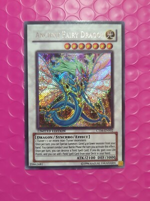 Yu-Gi-Oh! Ancient Fairy Dragon CT06-EN002 Limited Edition NM-image