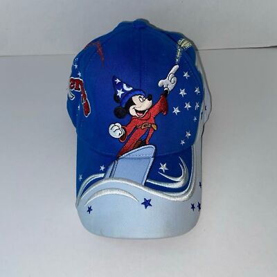 Walt Disney World Resort Mickey Fantasia Sorcerer Hat Baseball Cap Youth-image