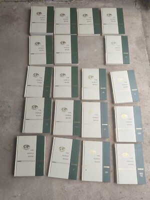 The World Book Encyclopedia 1966 Set  *Missing F* -image
