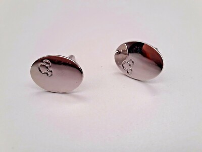 Sterling Silver Walt Disney World Micky Mouse Cuff Links-image