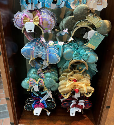 2024 Disney Parks Mickey  Rapunzel Anna Frozen Belle Cinderella Ears Headband-image