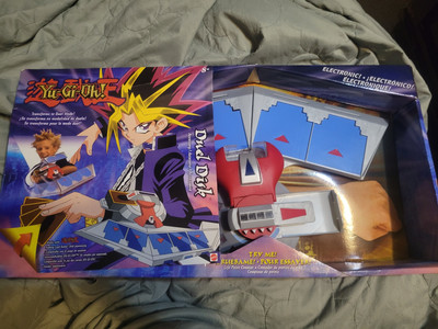 Yu-Gi-Oh Duel Disk Vintage Complete In Box 1996 / 2004 Mattel Anime -image