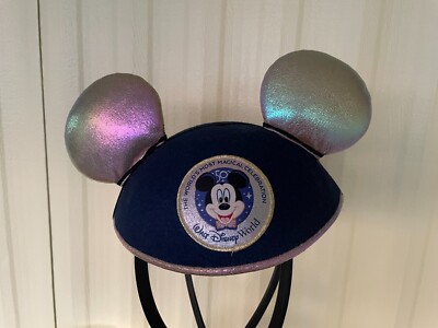 Walt Disney World 50th Celebration Mickey Ears Hat Cap-image