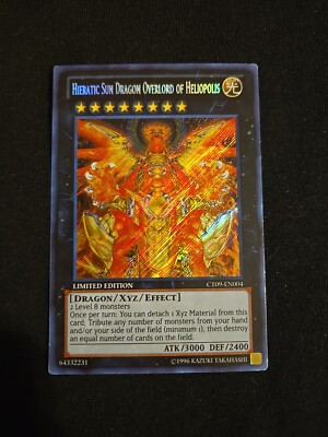 Hieratic Sun Dragon Overlord of Heliopolis CT09-EN004 2012 Collectors Tin...-image