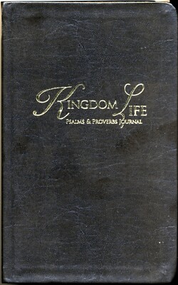 Kingdom Life Psalms & Proverbs Journal: A Devotional by James Robison Like New-image