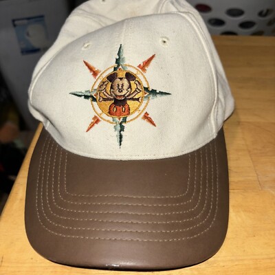 Walt Disney World Tour Beige Baseball Cap Hat Mickey Mouse-image