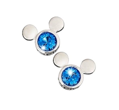 Arribas Mickey Mouse Earrings Stud Disney Park✿ Made with Crystal from Swarovski-image