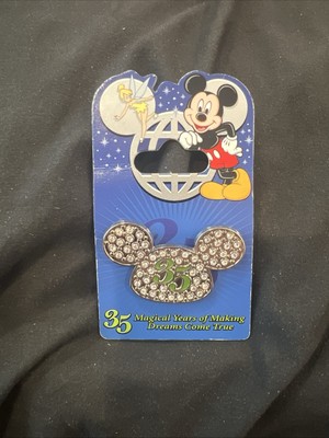 Disney Mickey Ears Hat Pin - 35th Anniversary VINTAGE 2006 NEW  Limited Edition-image